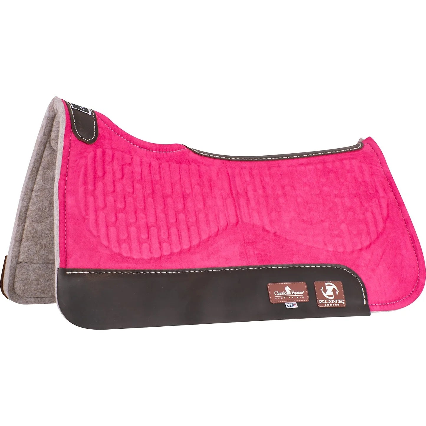 Classic Equine Zone Micro Suede Saddle Pad