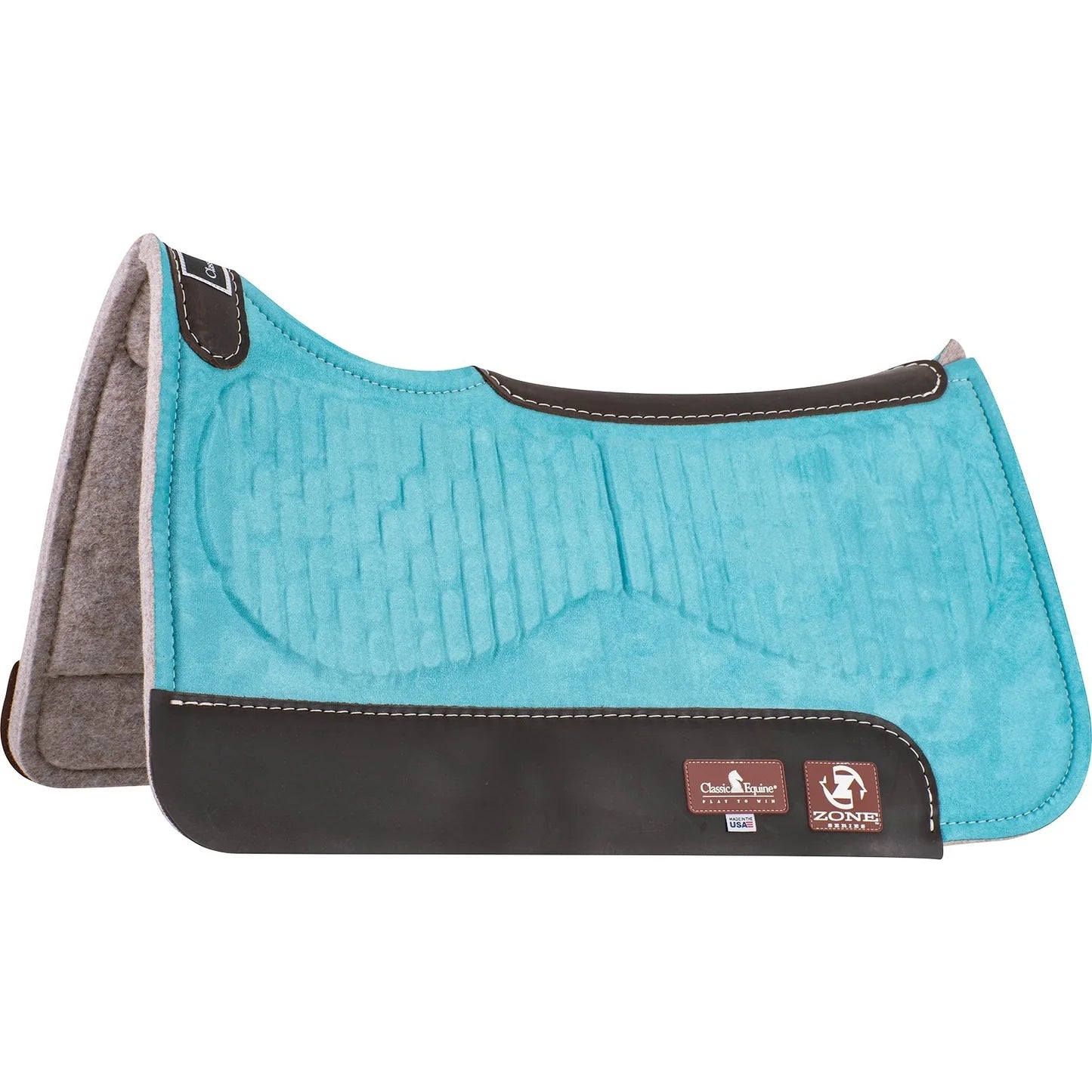 Classic Equine Zone Micro Suede Saddle Pad