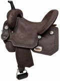 Circle Y Horse Tack World Cutter Barrel Saddle - Wood Tree