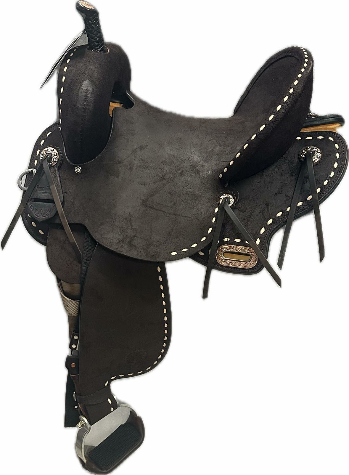 Circle Y - Horse Tack World -  Flex2 Lightweight Saddle - Round Swell