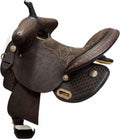 Circle Y Horse Tack World Bear Trap Barrel Saddle - Wood or Flex Tree