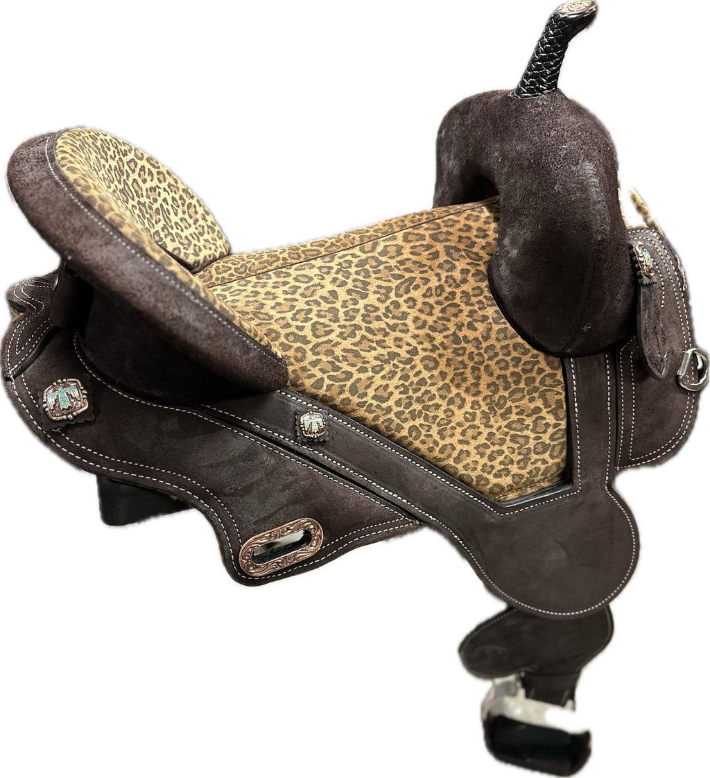 Circle Y Horse Tack World Treeless Barrel Saddle